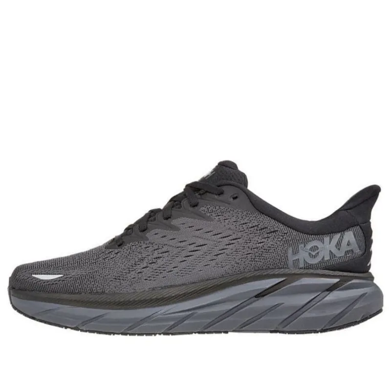 Hoka One One Clifton 8 2E Wide 'Black' 1121374-BBLC sold by KicksCrew