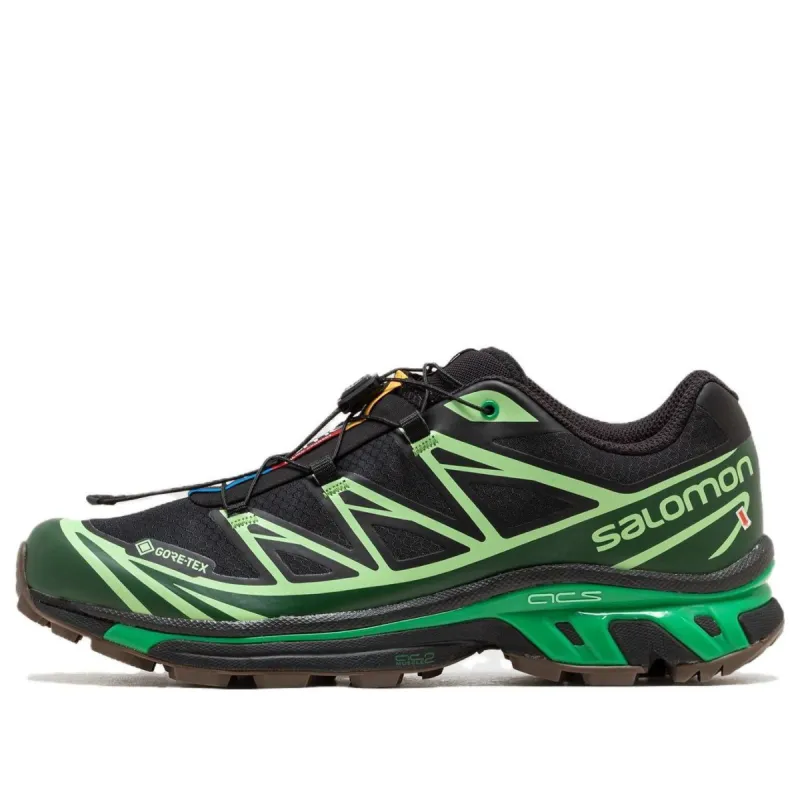 Salomon XT-6 GTX 'Black Eden Green Ash' 472921 sold by KicksCrew