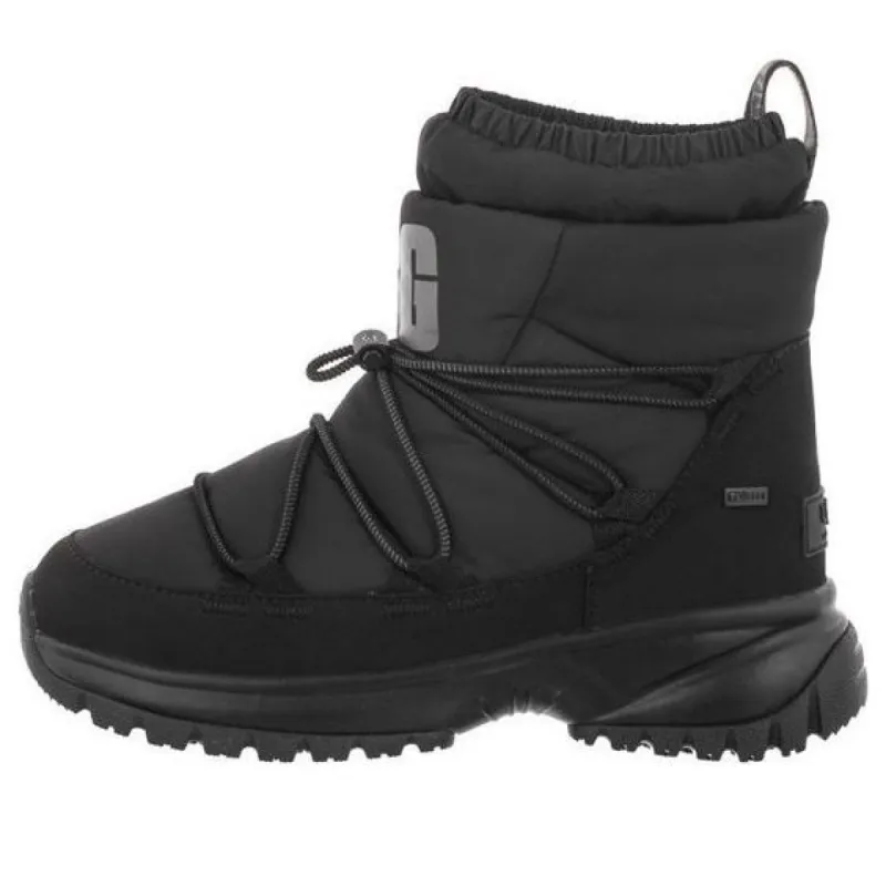 (WMNS) UGG Yose Puffer Mid 'Black' 1131978-BLK sold by KicksCrew