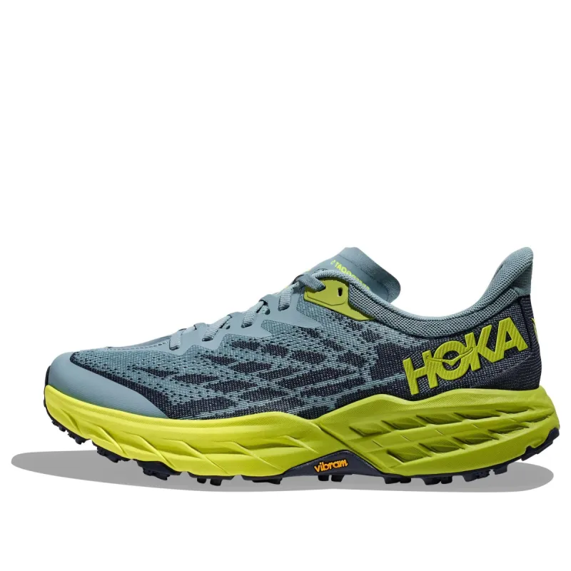 Hoka One One Speedgoat 5 'Stone Blue Citron' 1123157-SBDCT sold by KicksCrew