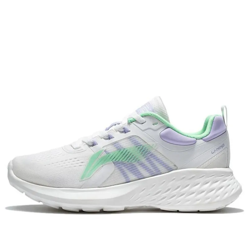 (WMNS) Li-Ning Eazgo 'Grey Purple Green' ARES008-3 sold by KicksCrew