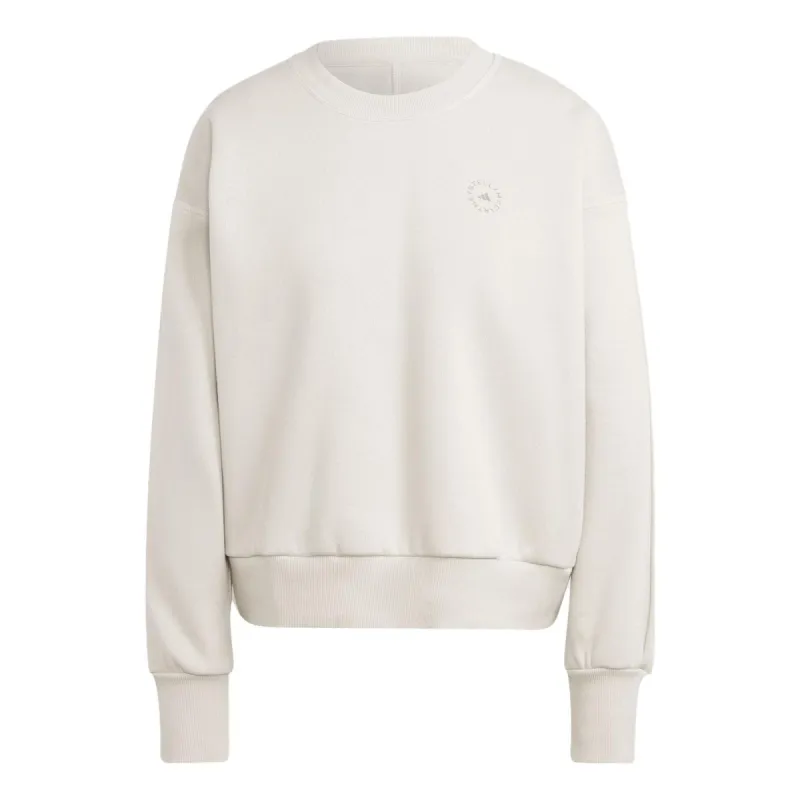 (WMNS) adidas By Stella Mccartney Plush Sweatshirt 'Beige' IQ2637 sold by KicksCrew