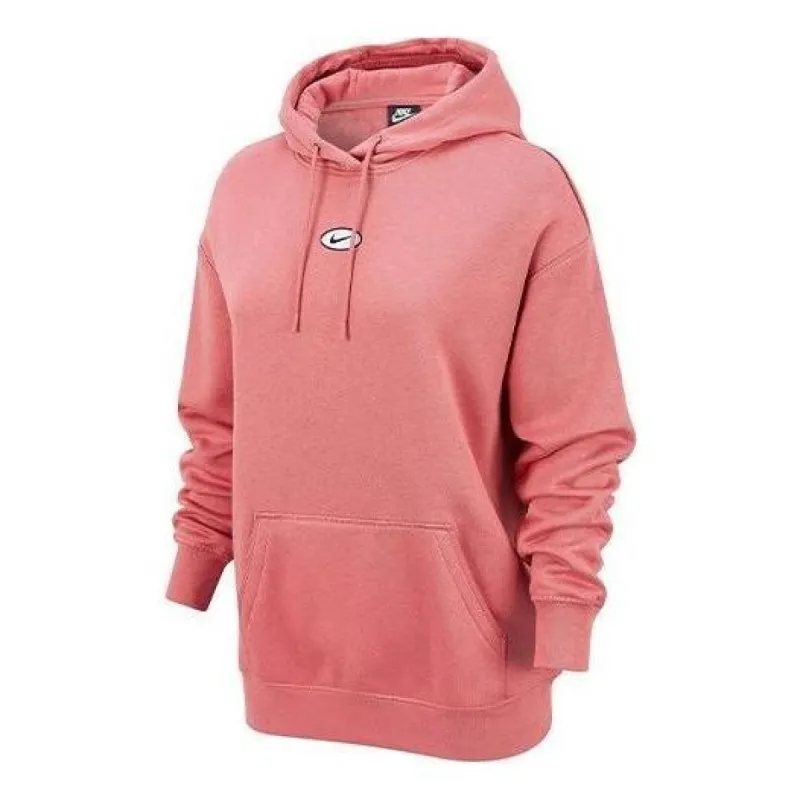 (WMNS) Nike Nsw Swoosh Hoodie 'Pink' CZ4059-897 sold by KicksCrew