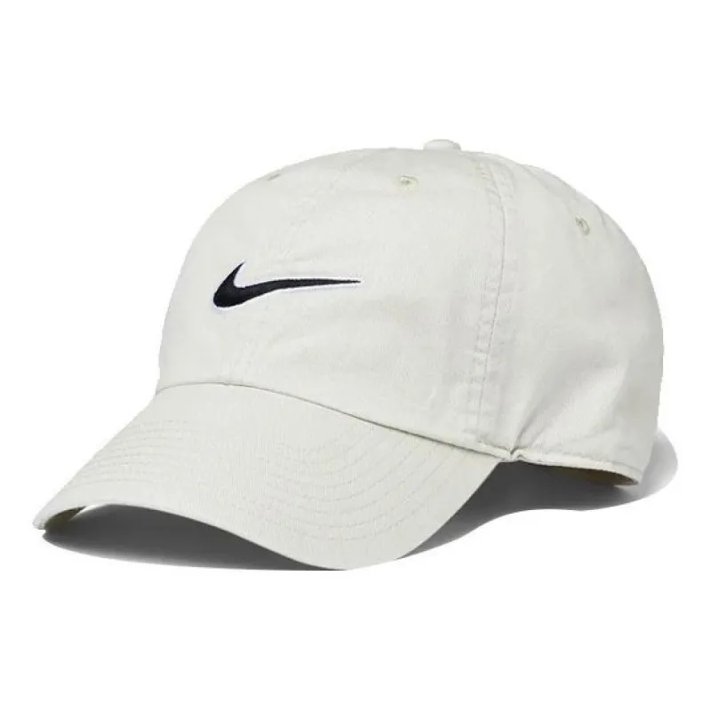 Nike Sportswear Heritage 86 Adjustable Cap 'White Black' 943091-072 sold by KicksCrew