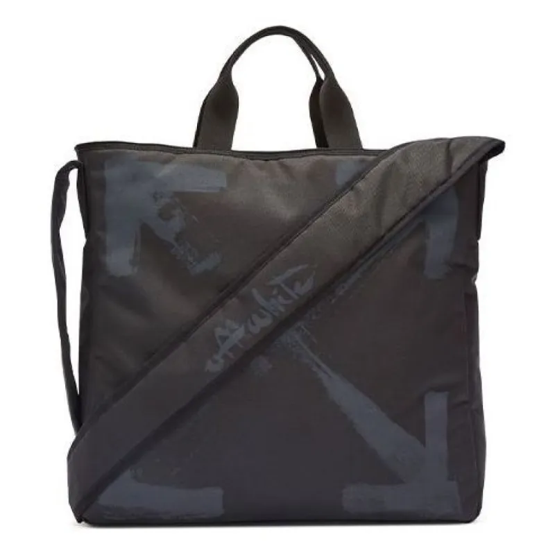 Off-White Off Core NS Tote 'Black Dark Grey' OMNA173F22FAB0021007 sold by KicksCrew