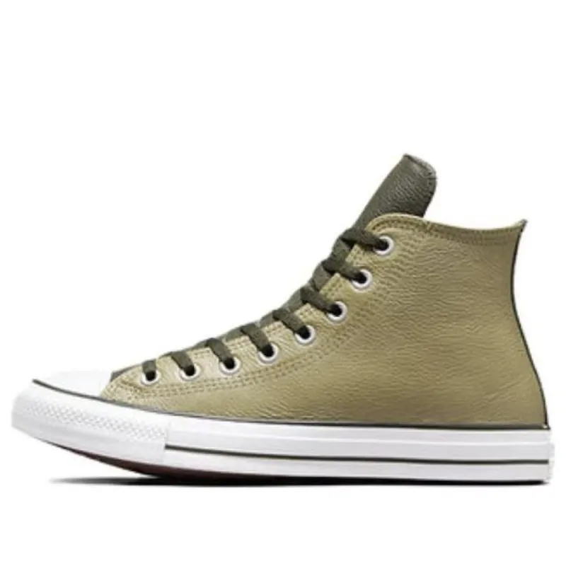 Converse Chuck Taylor All Star Leather High 'Mossy Sloth Green' A06571C sold by KicksCrew