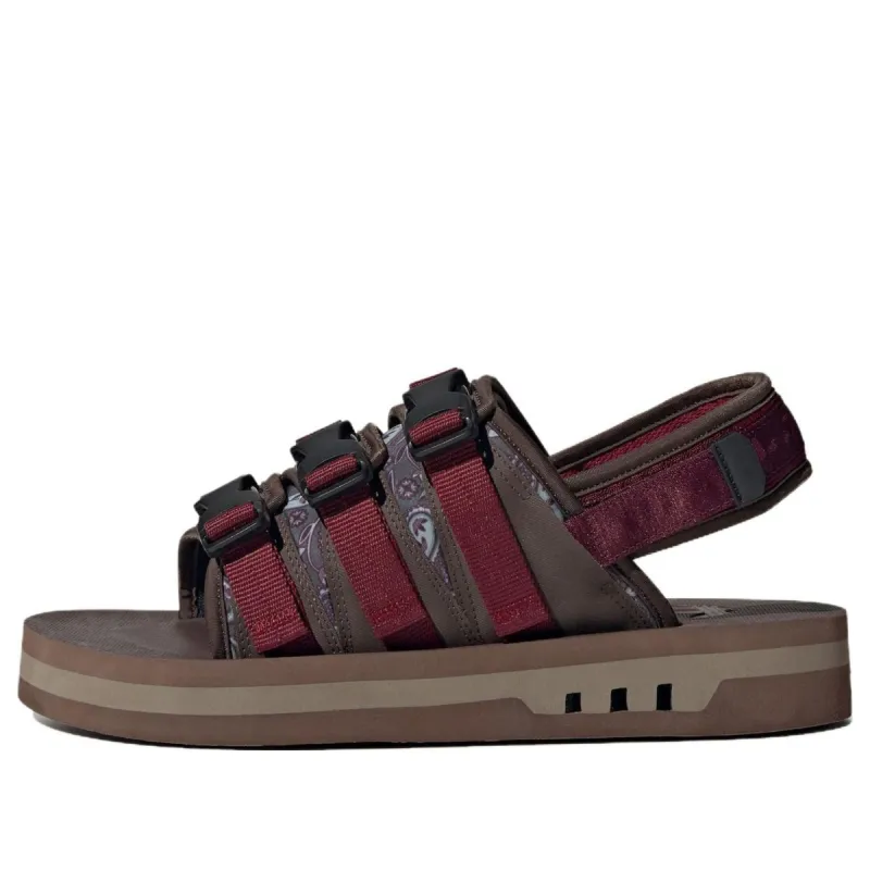 Adidas Originals AdiSTRP Sandals 'Burgundy Brown' IG3495 sold by KicksCrew