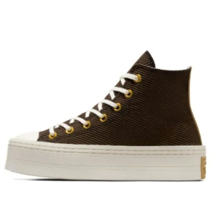 (WMNS) Converse Chuck Taylor All Star Modern Corduroy Lift Platform 'Fresh Brew' A07203C sold by KicksCrew