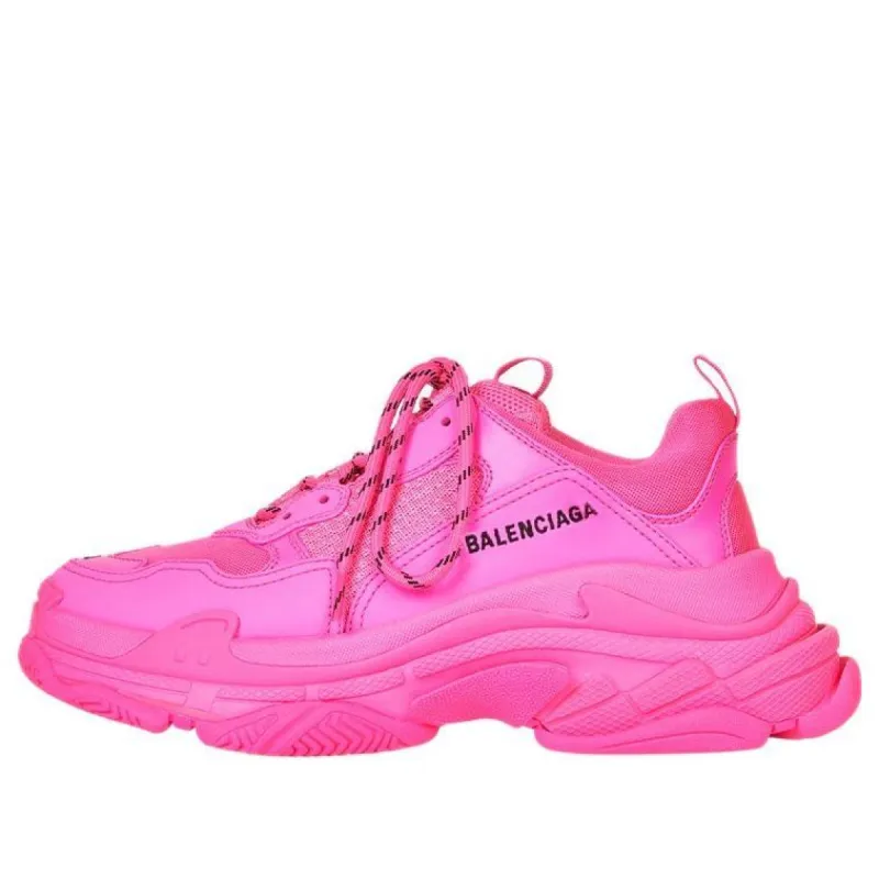 (Wmns) Balenciaga WMNS Triple S Sneaker 'Fluo Pink' 524039W2CA55000 sold by KicksCrew