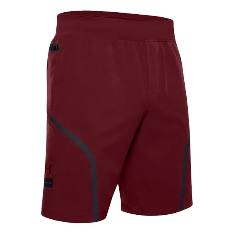 Under Armour Unstoppable Training Shorts 'Dark Red' 1351662-615 sold by KicksCrew