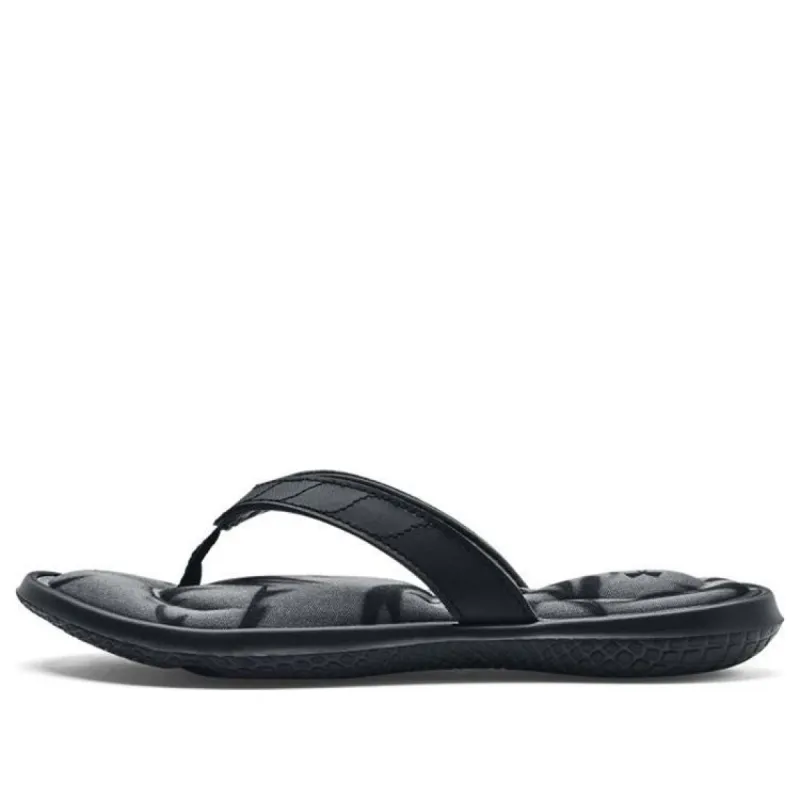 (WMNS) Under Armour Marbella 7 FB Sandal 'Graphic - Black' 3023770-001 sold by KicksCrew