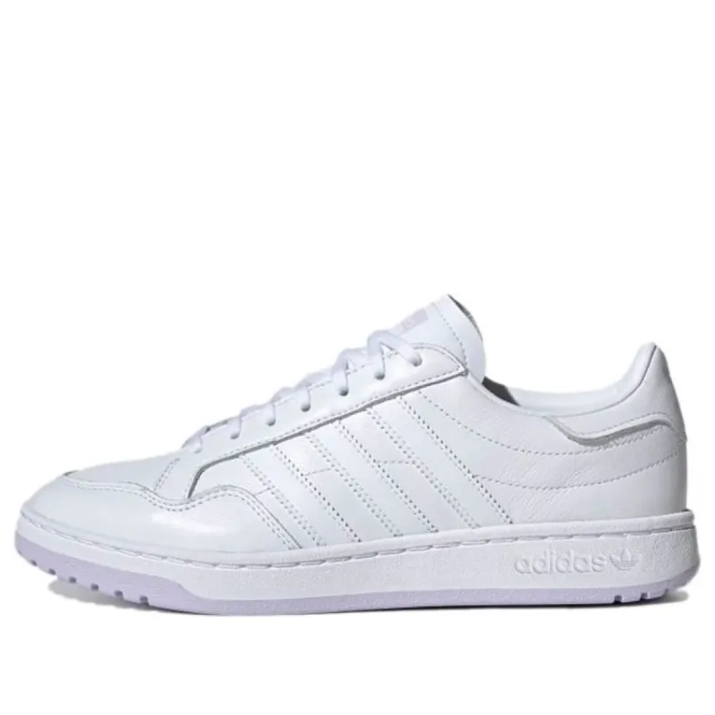 (WMNS) adidas originals Team Court 'Cloud White Purple Tint' EG9825 sold by KicksCrew