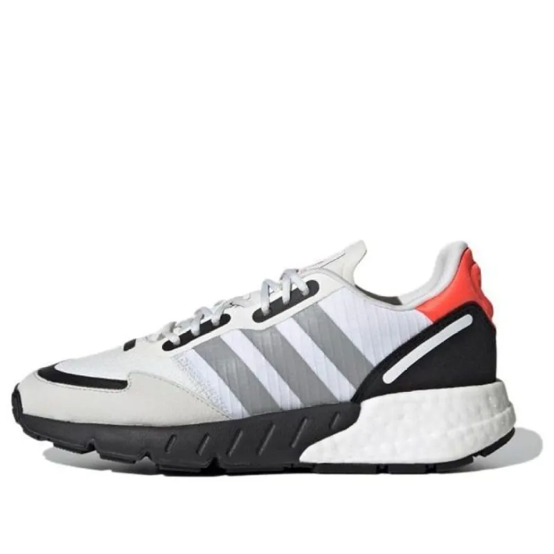 Adidas Originals ZX 1K Boost Sneakers 'White Black Grey' FX6641 sold by KicksCrew