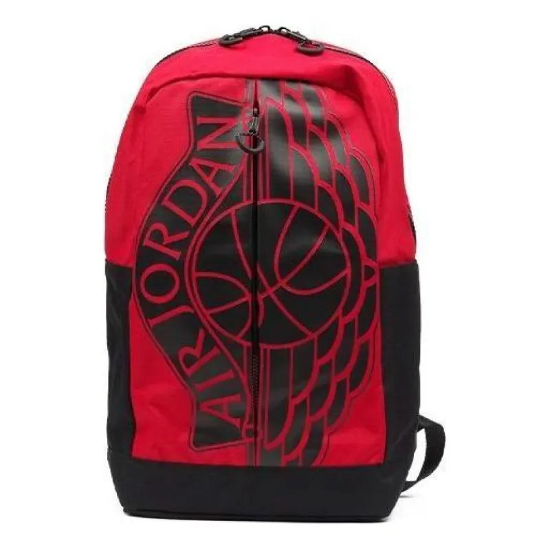 Air Jordan LOGO Wings Backpacks 'Gym Red' 9A0208-R78 sold by KicksCrew
