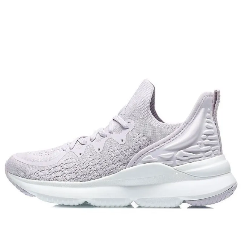 (WMNS) Li-Ning Eazgo 'Purple Grey' AREQ024-3 sold by KicksCrew