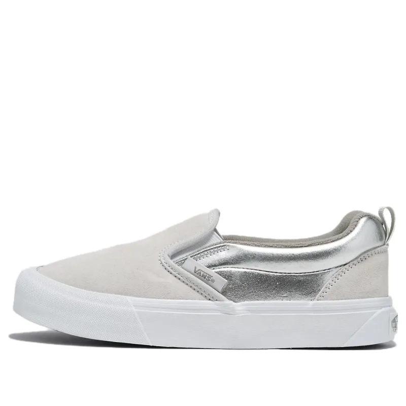 Vans Knu Slip-On 'Metallic Silver' VN0009QDX1K sold by KicksCrew