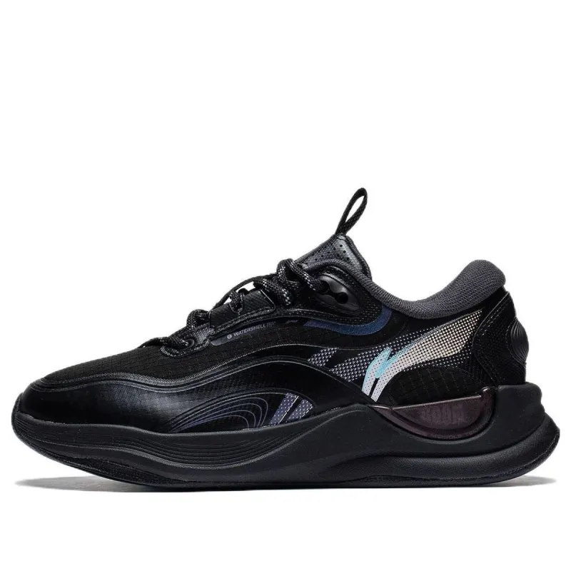 (WMNS) Li-Ning Yunji 'Black' AGLS108-1 sold by KicksCrew