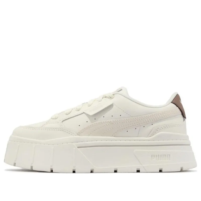 (WMNS) PUMA Mayze Stack Soft 'Warm White' 391083-05 sold by KicksCrew