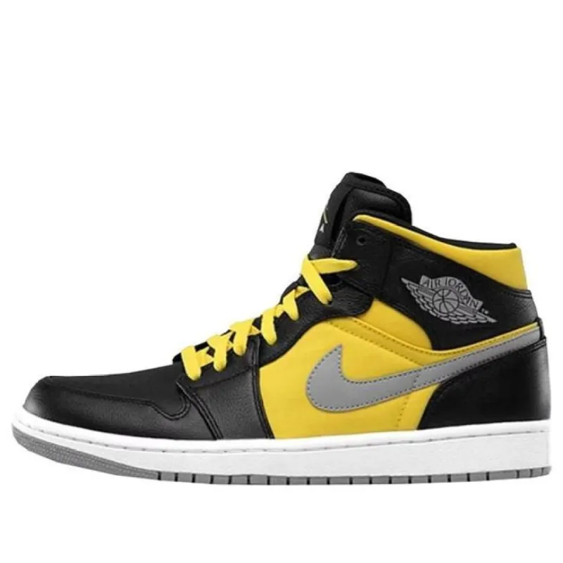 Air Jordan 1 Phat 'Black Speed Yellow' 364770-050 sold by KicksCrew