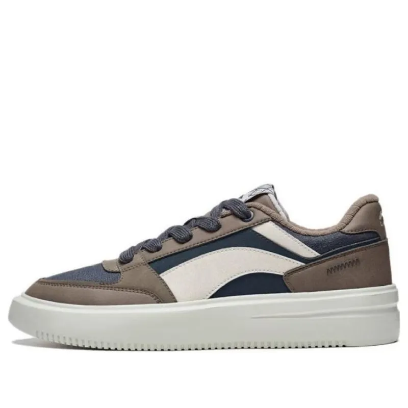 Li-Ning Casual Lifestyle Skate Shoes 'Dark Brown Beige' AGCT139-3 sold by KicksCrew