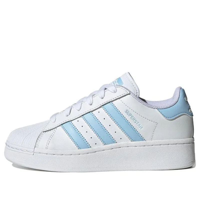 (WMNS) Adidas Originals Superstar XLG Shoes 'Cloud White Clear Sky' IF3003 sold by KicksCrew