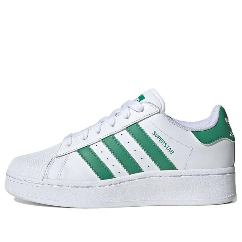 (WMNS) Adidas Originals Superstar XLG Shoes 'Cloud White Semi Court Green' IF3002 sold by KicksCrew