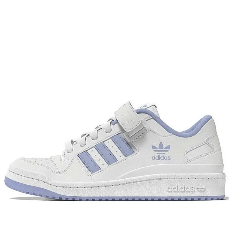 (WMNS) adidas originals Forum Low 'White Blue Dawn' HQ1913 sold by KicksCrew