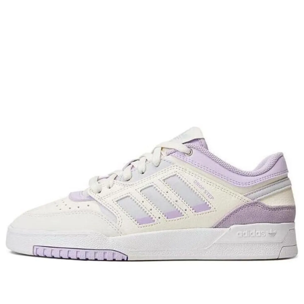 WMNS) Adidas Originals Drop Step Low Wdirectional Shoes 'White Purple'  IF2691 | Parallel