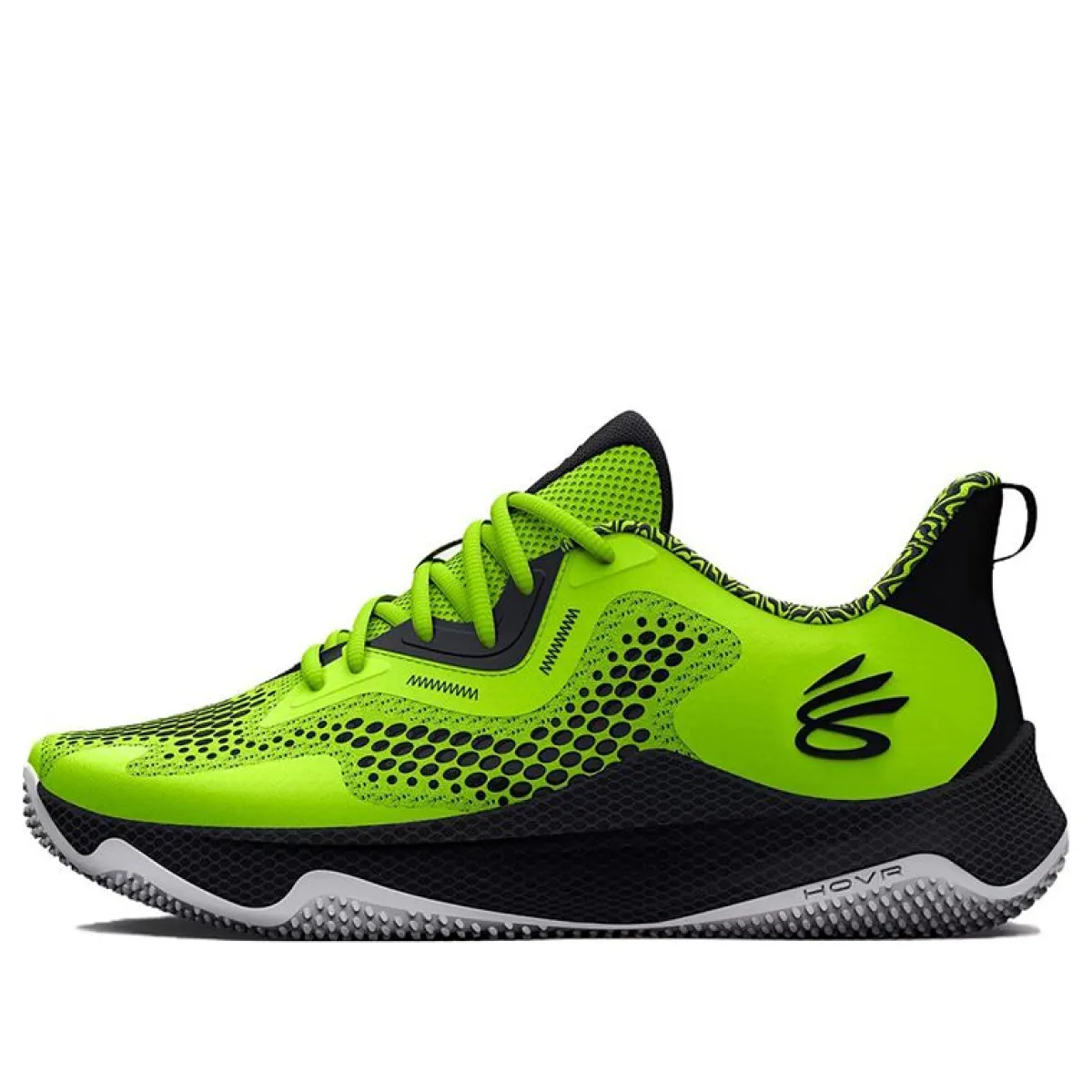Under Armour Curry Hovr Splash 3 'Lime Black' 3026891-300
