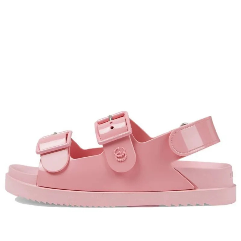 (WMNS) GUCCI Rubber Slingback Sandals 'Pink' 660243-J8700-5815 sold by KicksCrew