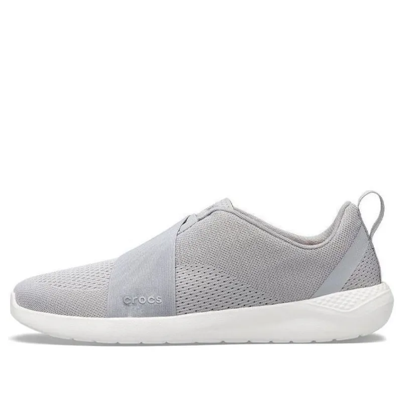 Crocs LiteRide Modform Slip-On Shoes 'Grey White' 206069-00J sold by KicksCrew