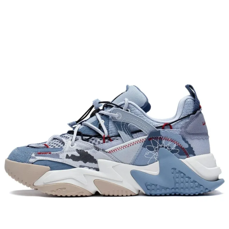 Li-Ning Counterflow WuXing Fashion Show 'Smoke Grey Blue' AGLR171-4 sold by KicksCrew