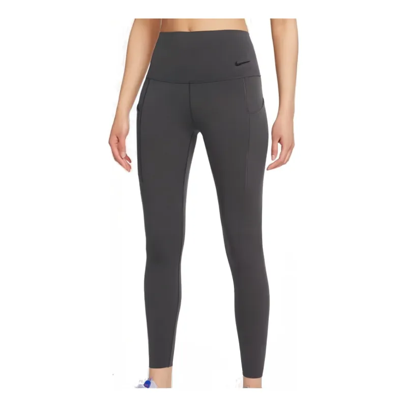 (WMNS) Nike Medium-Support High-Waisted Leggings with Pockets 'Grey' DQ5898-254 sold by KicksCrew