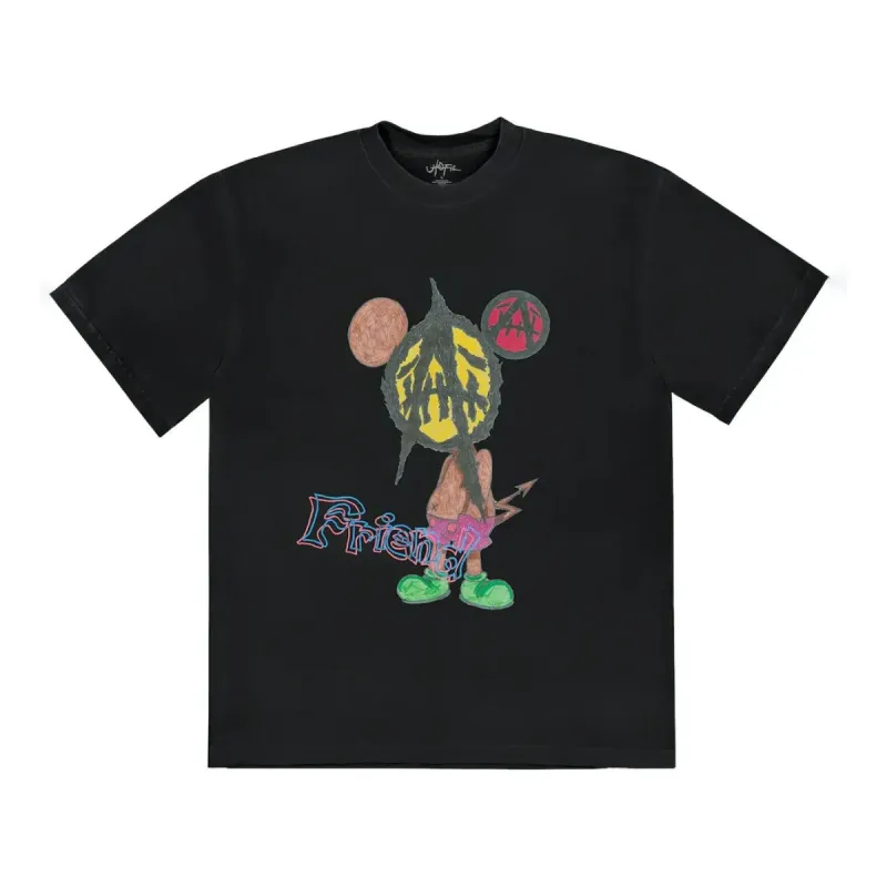 Tシャツ・カットソー Travis Scott Utopia C5 Tee Travis Scott SS23 UTOPIA C5 T-Shirt 'Black' TSUT-BS05 | Parallel