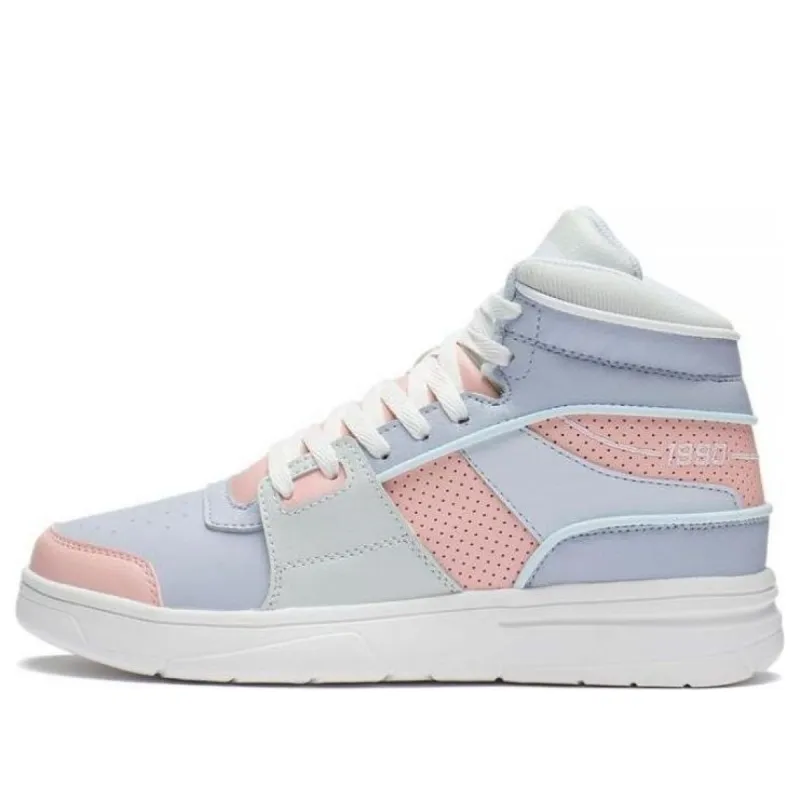 (WMNS) Li-Ning WeiWu High Top Shoes 'Blue Pink' ABCS098-3 sold by KicksCrew