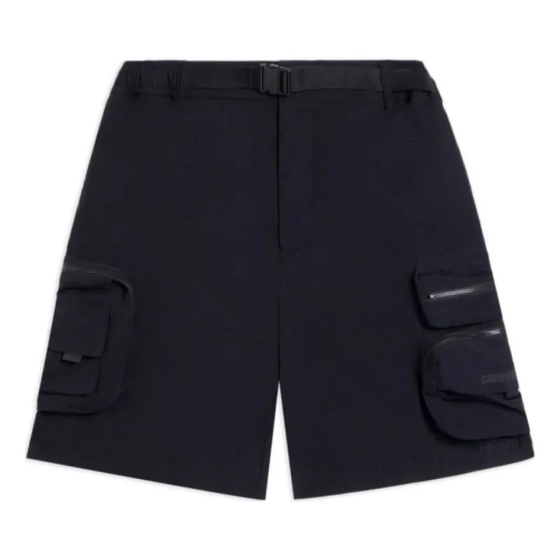 Li-Ning Counterflow Cargo Shorts 'Black' AKSSA35-1 sold by KicksCrew