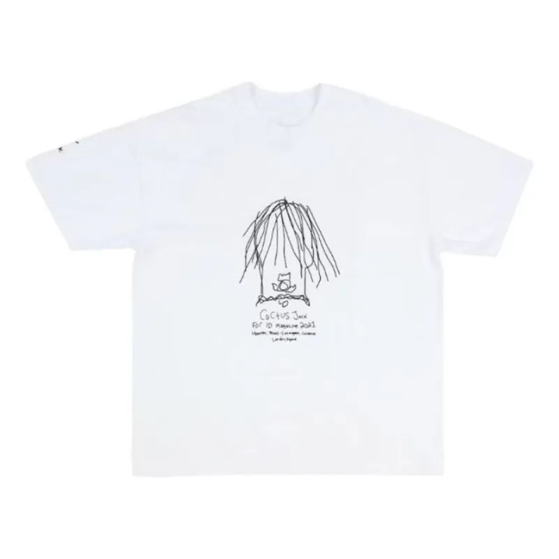Travis Scott The Utopia Issue Tee 'White' TC-601 sold by KicksCrew