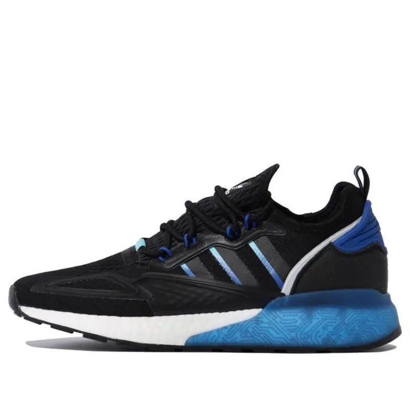 adidas ZX 2K Boost 'Black Bright Royal' FY1458 sold by KicksCrew
