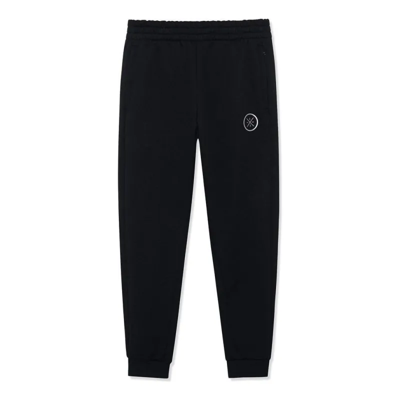 Li-Ning Way Of Wade Logo Joggers Sweatpants 'Black' AKLSG39-3 sold by KicksCrew