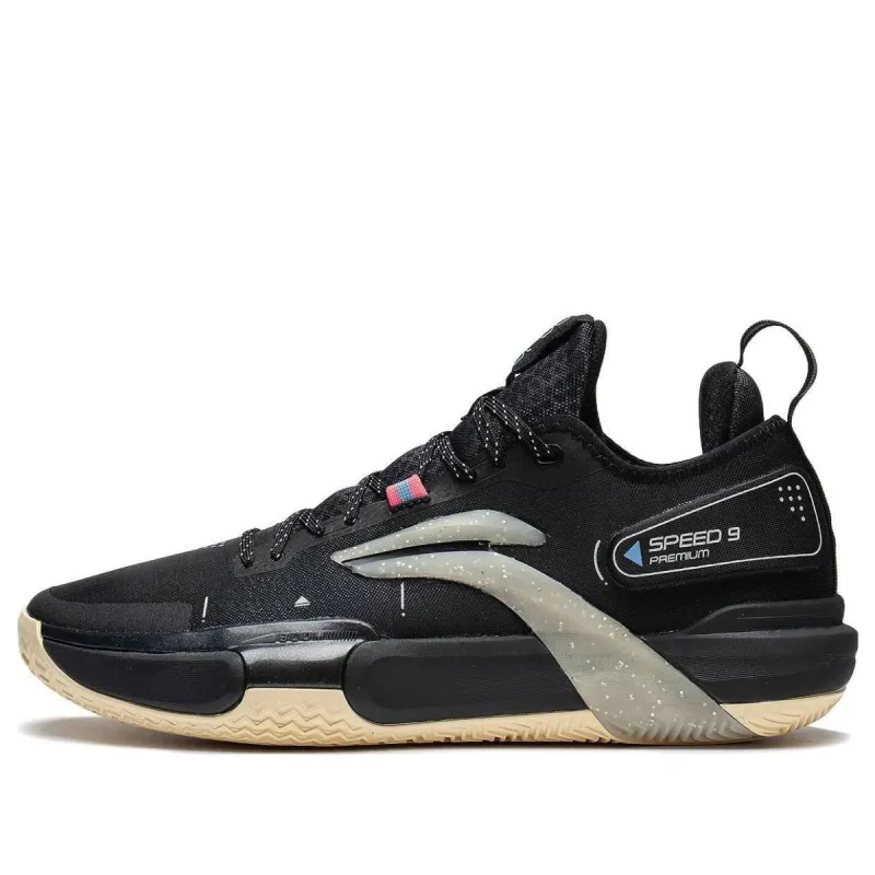 Li-Ning Speed 9 Premium 'Black Yellow' ABAS071-1 sold by KicksCrew