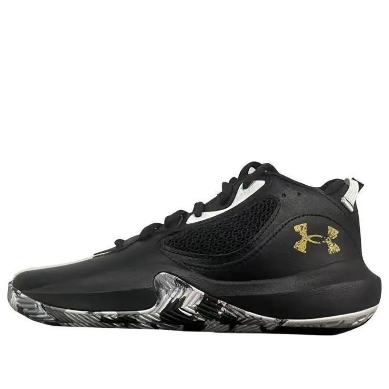 (GS) Under Armour Lockdown 6 'Black Metallic Gold' 3025617 sold by KicksCrew
