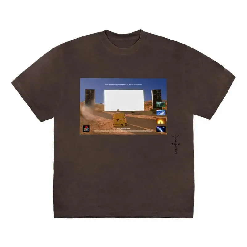 Travis Scott Monolith Day Youth T-Shirt 'Brown' TC-582 sold by KicksCrew