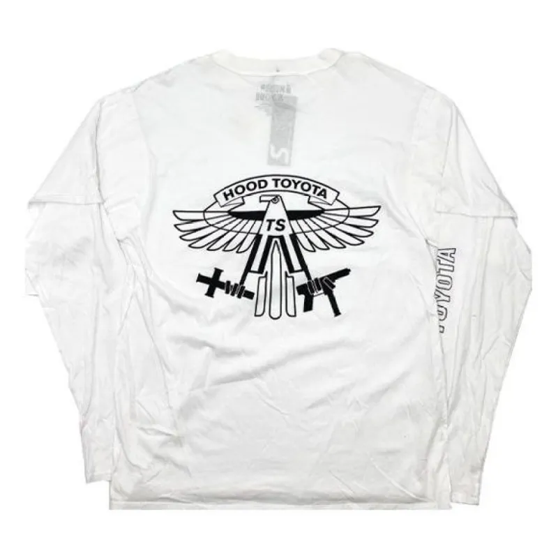 Travis Scott Cactus Jack Long Sleeve Hood Toyota T-Shirt 'White' TC-342 sold by KicksCrew