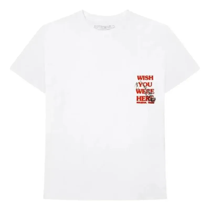 Travis Scott Wish You Were Here Festival Tee 'White' CJFN-SS42 sold by KicksCrew