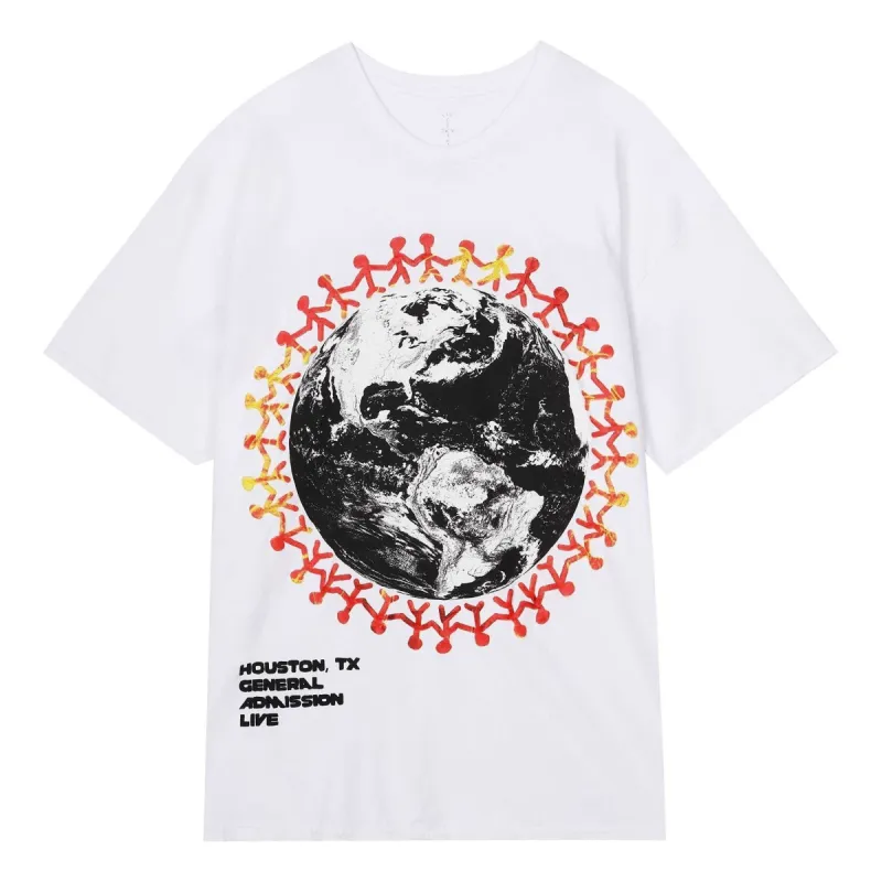 Travis Scott FW22 Around The World Tee 'White' 93665-130 sold by KicksCrew
