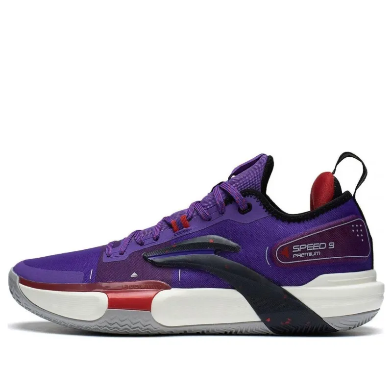 Li-Ning Speed 9 Premium 'Purple Black' ABAS071-3 sold by KicksCrew