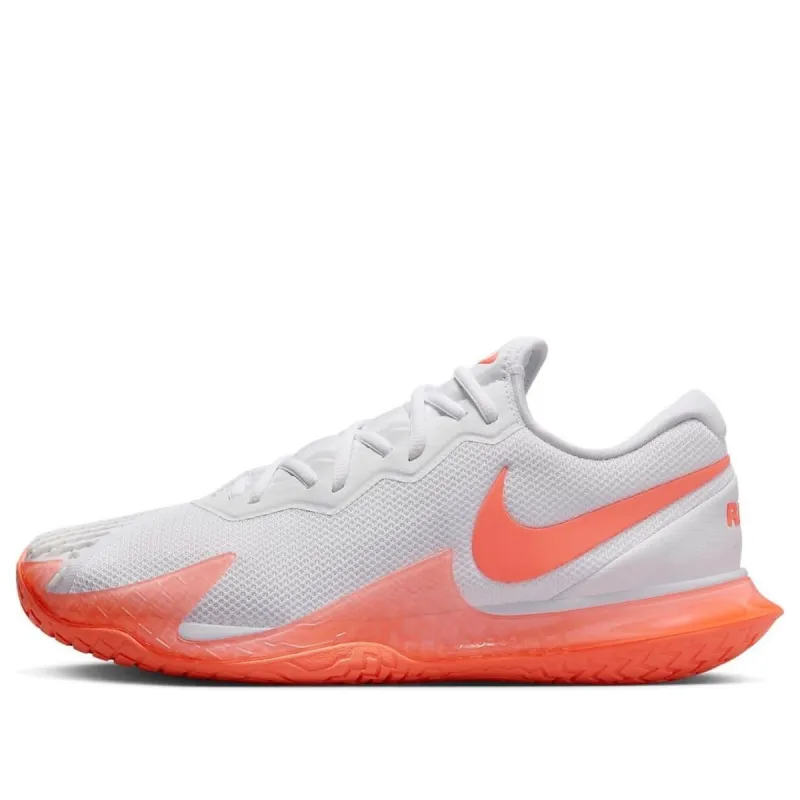 NikeCourt Zoom Vapor Cage 4 Rafa 'White Bright Mango' DD1579-106 sold by KicksCrew