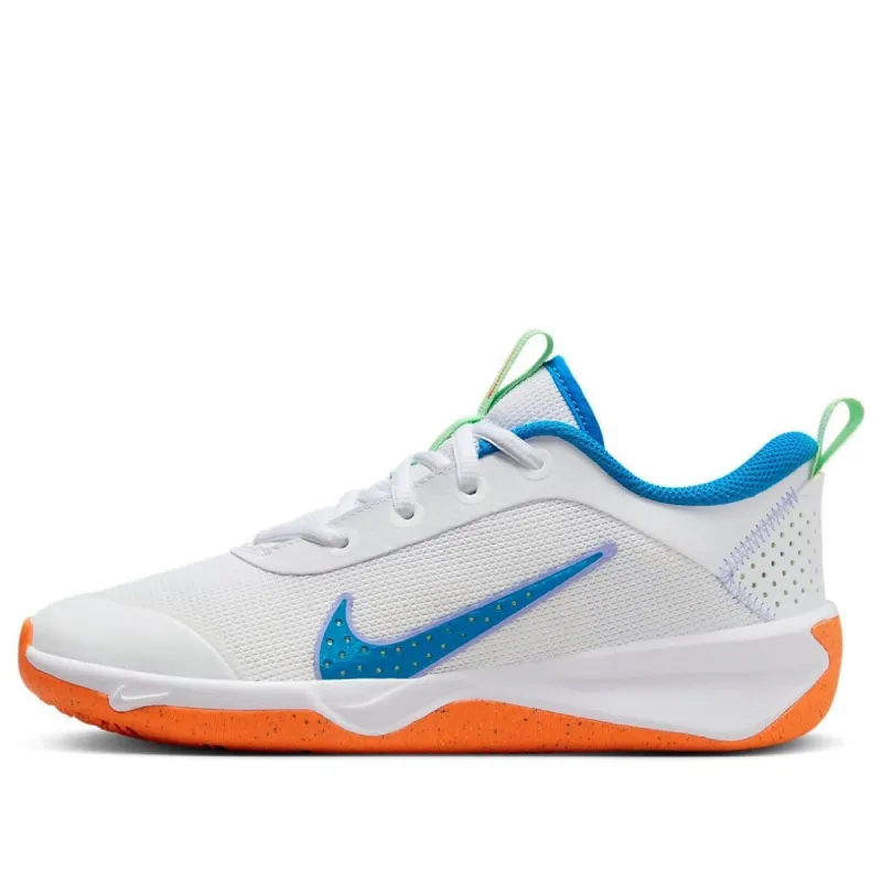 (GS) Nike Omni Multi-Court 'White Photo Blue' DM9027-107 sold by KicksCrew