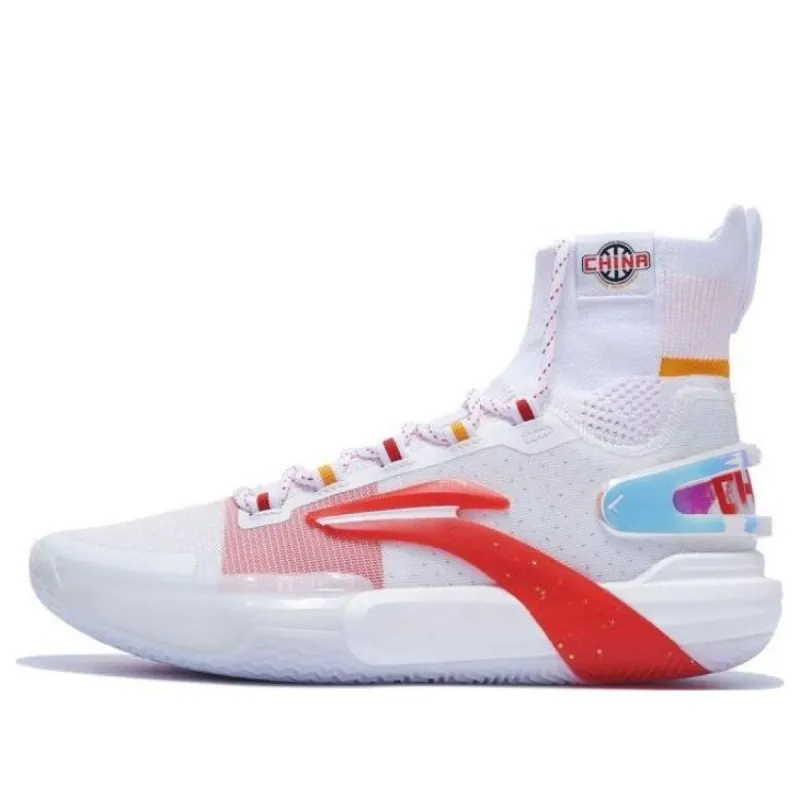 Li-Ning Speed 9 High 'Team China White' ABAT013-5 sold by KicksCrew