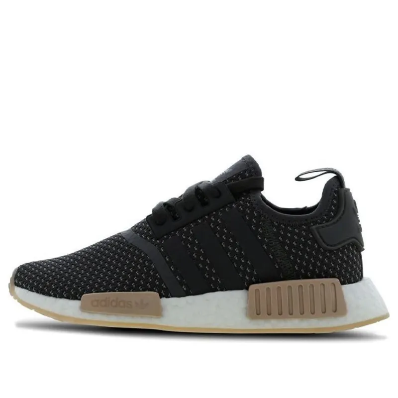 (WMNS) adidas originals NMD_R1 'Black White Tan' BB9091 sold by KicksCrew